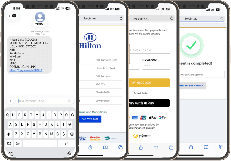 From Link to Payment in Seconds